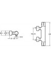 Mitigeur Thermostatique Douche TOOBI Mural - JACOB DELAFON - e8991_8991d_toobi_thermostatique_douche_jacob_delafon
