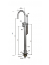 COLONNE MITIGEUR BAIN/DOUCHE EQUINOX316 HORUS 81799 - equinox_schema_81799