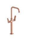 MELANGEUR HAUT OR ROSÉ BROSSÉ EAST SIDE  - es24834p_me_langeur_lavabo_east_side_or_rose__brosse_
