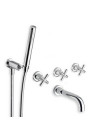 PACK ENCASTRE BAIN-DOUCHE MELANGEUR 2 SORTIES EXECUTIVE - ev11151