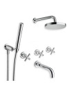 PACK ENCASTRE BAIN-DOUCHE EXECUTIVE MELANGEUR 3 SORTIES - ev11351