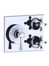 FACADE MITIGEUR THERMOSTATIQUE ASCOTT 2 SORTIES  - facade_mitigeur_thermostatique_encastre_3_sorties_65_527