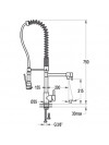Mitigeur Evier KITCHEN CHEF - PAINI - fhcr8726b