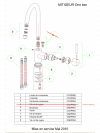 Pieces detachees ONE (100301 ) - franke_mitigeur_one