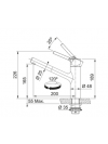 TAROS FENETRE ESCAMOTABLE DOUCHETTE - FRANKE - franke_taros_mitigeur_escamotable_cuisine