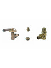 Kit complet robinetterie radiateur Rétro Classic Art MF 1/2" 1/2" - kit_robinetterie_v673l_equerre