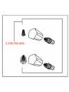 Têtes de robinet et croisillons- KWC - kwc_croissillon_te_te_ce_ramique_robinetterie