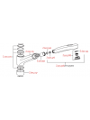 Flexible douchette - ORCINO - KWC - kwc_domo_mitigeur_cuisine_douchette_flexible