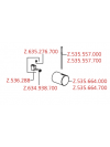 Levier ZAMAK Chrome - ONO - KWC - kwc_mitigeur_ono_bec_extractible_chrome_levier