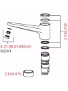 Set de Joints  DOMO/ORCINO - KWC  - kwc_set_joit_domo