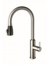 MITIGEUR EVIER INOX ALTO AVEC DOUCHETTE BI-JETS 100 % INOX - kx53028
