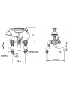 MELANGEUR ASCOTT Bain / Douche sur plan - m_langeur_bain_douche_horus_ascott_65.485_schema_1