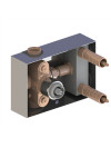 MECANISME BOX MITIGEUR THERMOSTATIQUE ENCASTRE 2 SORTIES + 1 - mecanisme_box_mitigeur_thermostatique_encastre_3_sorties_92_597
