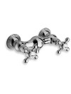 MELANGEUR DOUCHE PARIGI MURAL RETRO - melangeur_douche_retro_parigi_chrome_pg12251