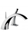 Mitigeur Bain / Douche sur gorge et douchette - NOUVELLE VAGUE - HORUS - mitigeur_bain_douche_sur_gorge_nouvelle_vague_horus_chrome