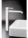 QUADRI MITIGEUR LAVABO MI-HAUT - mitigeur_evier-quadri_ondyna_chrome_avec-vidage-up___down