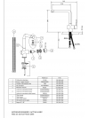 Piéces détachées ACTIVE à bec 059296 / 059302 - FRANKE - mitigeur_franke_active_bec_schema