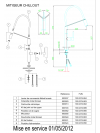 Piéces détachées CHILLOUT 633128 - mitigeur_franke_chillout_633128_schema
