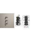 MITIGEUR THERMOSTATIQUE DOUCHE EQUINOX316 HORUS - mitigeur_thermostatique_encastr__douche_horus_equinox_81522_2_voies