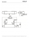MIA Thermostatique Mitigeur Douche Chrome - mq102030cr_nobili_thermostatique_douche_gamme_mia_schema