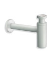 SIPHON LAVABO BLANC MAT - ms3424