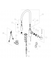 Pièces détachées Mitigeur WEB WB00117/2CR - nobili-wb00117-schema_pi_ce_d_tach_e