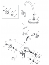 CURSEUR CHAMBORD - CHROME - ONDYNA - ondyna_colonne_douche_chambort_ch17351_curseur