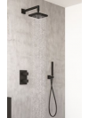 PACK QUADRI NOIR MAT DOUCHE THERMOSTATIQUE ENCASTRE - pack_douche_blackmat_quadri_thermostatique_xqd85213