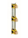 SYSTEME D'ENCASTREMENT POUR BUSE HYDROMASSAGE SUR RAIL POUR 3 BUSES - pd70700
