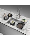 Mitigeur Inox PESCARA XL Semi-Pro cuisine - pescara_franke_mitigeur_cuisine_inox_douchette_831998-1_1
