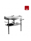 Piétement laiton pour lavabo PARIGI - pietements_retro_lavabo_parigi_ondyna_wpg73051