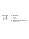 FASSANE PACK PLINTHE DOUBLE A AILETTES - Chauffage Central - ACOVA - raccordement_de_base_fassane_clxd