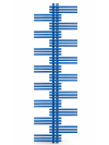 Sèche Serviette YUCCA - ZEHNDER - radiateur_bleu_yucca_palmier