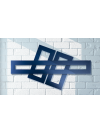 CROSS-R / CROSS-RD CHAUFFAGE CENTRAL - radiateur_chauffage_central_cross_r2_rectangles_superposes_brem