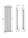 EPOK V - Radiateur Electrique - FINIMETAL - radiateur_electrique_epok_v_finimetal_dimnesions
