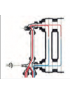Robinet monotube 4 voies alésage 18 entraxe 50 mm - robinet_monotube_giacomini_r436t-1_1_1
