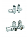 Kit robinetterie Acova radiateur entraxe 50 mm - robinetterie_radiateur_entraxe_50mm_poletti_acova_1