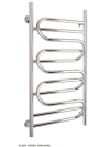 Sèche-serviettes ELEGY VERSO ACIER INOX SUNERZHA - s_che_serviette_chrom__elegy_verso_sunerzha_ambiance