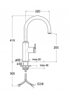 ALTO KX 53028 mitigeur cuisine