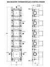 BATI MECANISME 4 SORTIES  BOX THERMOSTATIQUE ENCASTRE  - schema_bati_mecanisme_box_thermostatique_encastre_4_sorties_pd70400