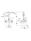 MELANGEUR BAIN-DOUCHE CANOVA ELITE COMPLET - schema_melangeur_bain_douche_canova_elite_complet_ce10251_1
