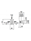 MITIGEUR DE DOUCHE COMPLET A ENCASTRER 81700 - schema_mitigeur_de_douche_complet_a_encastrer_81.700_horus