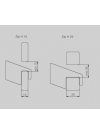 Patère ZIP hanger horizontale TERMA H10 - schema_pat_re_zip_hanger_horizontale_terma