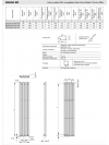 MANGO MG Radiateur VERTICAL Design - schema_radiateur_eau_chaude_mango_mg_enix