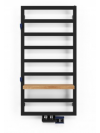 GRID - Sèche Serviette TERMA - seche_serviette_grid_de_terma_avec_etagere