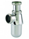SIPHON LAITON LAVABO Retro - Chrome - VALENTIN  - siphon-pour-lavabo-reglable-35-90-mm-sortie-d-32-mm-laiton-chrome