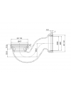 SIPHON EN P pour  baignoire BURLINGTON - siphon_en_p_pour_baignoire_burlington_cw3