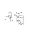 SUPPORT DOUCHETTE AVEC ALIMENTATION EQUINOX316 HORUS 81035 - support_douchette_horus_equinox_81035_sch_ma