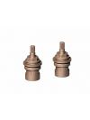 Paire de tete ceramique gauche et droite 3/4 - HORUS - te_te_ceramique_horus_92149
