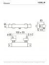 TAGO Thermostatique Douche Chrome - tg85330cr_thermostatique_douche_nobilis_gamme_tago_schema